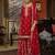 Adults-Women Woven Design Embroidered Kurta with Palazzos & Dupatta