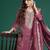 Ethnic Motifs Embroidered Sequinned Kurta with Palazzos & Dupatta