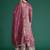 Ethnic Motifs Embroidered Sequinned Kurta with Palazzos & Dupatta