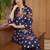 Women Floral Printed Regular Pure Cotton Kurta with Trousers