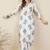 Women Floral Printed Regular Pure Cotton Kurta with Trousers