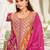Women Ethnic Motifs Embroidered Panelled Kurta with Palazzos & With Dupatta