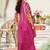 Women Ethnic Motifs Embroidered Panelled Kurta with Palazzos & With Dupatta
