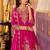 Women Ethnic Motifs Embroidered Regular Thread Work Kurta with Palazzos & With Dupatta