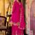 Women Ethnic Motifs Embroidered Regular Thread Work Kurta with Palazzos & With Dupatta