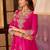 Women Ethnic Motifs Embroidered Regular Thread Work Kurta with Palazzos & With Dupatta