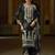 Women Floral Embroidered Regular Mirror Work Kurta with Palazzos & With Dupatta