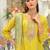Women Ethnic Motifs Embroidered Regular Sequinned Kurta with Sharara & With Dupatta