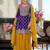 Women Ethnic Motifs Embroidered Regular Beads and Stones Kurta with Palazzos & With Dupatta
