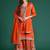 Women Ethnic Motifs Embroidered Regular Sequinned Kurta with Sharara & With Dupatta