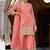 Women Floral Embroidered Kurti with Palazzo & Dupatta