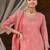 Women Floral Embroidered Kurti with Palazzo & Dupatta