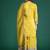 Ethnic Motifs Embroidered Sequinned Kurta with Palazzos & With Dupatta