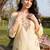 Women Floral Embroidered Regular Thread Work Linen Kurta with Trousers & With Dupatta