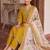 Women Floral Embroidered Regular Thread Work Kurta with Trousers & With Dupatta