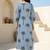 Women Printed Regular Pure Cotton Kurta with Trousers