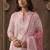 Women Printed Regular Beads and Stones Pure Cotton Kurta with Trousers & With Dupatta