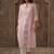 Women Printed Regular Beads and Stones Pure Cotton Kurta with Trousers & With Dupatta