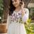 Women Floral Printed Empire Pure Cotton Kurta with Trousers & With Dupatta