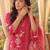 Women Floral Embroidered Regular Thread Work Kurta with Trousers & With Dupatta