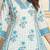 Women Floral Printed Panelled Thread Work Pure Cotton Kurta with Trousers & With Dupatta
