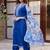 Women Ethnic Motifs Embroidered Regular Thread Work Kurta with Patiala & With Dupatta