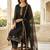 Women Floral Embroidered Regular Thread Work Kurta with Trousers & With Dupatta