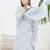 Floral Embroidered Thread Work Pure Cotton Kurta & Trousers With Dupatta