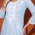 Women's Gorgeous Thread Pure Cotton Fabric Straight Kurta Pant and Dupatta Set