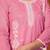 Thread Pure Cotton Fabric Straight Kurta Pant and Dupatta Set