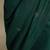 Teal green hand embroidered chanderi saree set