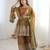 Women's Gorgeous Embroidery Work Fendy Silk Fabric Flared Kurta Palazzo and Dupatta Set