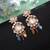 Multi color american diamond earrings designer jewelry style