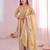 Women's Gorgeous Embroidery Fendy Silk Fabric Flared Kurta Palazzo and Dupatta Set