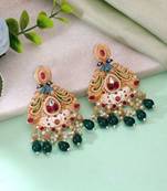 Multi color meenakari earrings festive designer style