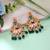 Multi color meenakari earrings festive designer style