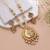 White color temple necklace jewelry set festive style