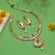 Multi color temple necklace jewelry set ethnic style
