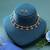 Multi color temple necklace jewelry set royal bridal style