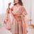 Women's Gorgeous Embroidery Work Fendy Silk Fabric Flared Kurta Palazzo and Dupatta Set