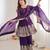 Women's Gorgeous Embroidery Fendy Silk Fabric Flared Kurta Palazzo and Dupatta Set