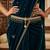 full lct kamarpatta (waist belt)   kundan & agate stone   gold plated