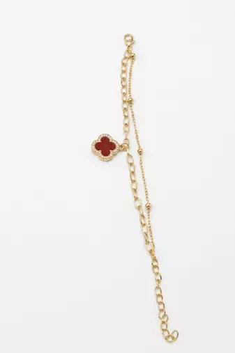 women artrificial stones gold plated rakhi with roli chawal chandan mishri
