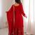 Embroidered Fox Georgette Straight Kurta Sharara and Dupatta Set