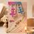 kids multicolor artificial beads thread rakhi with roli chawal chandan chandan mishri