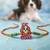 stylish artificial beads kids thread rakhi with roli chawal chandan mishri