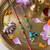 set of 2 multicolor artificial beads bhaiya bhabhi thread rakhi with roli chawal