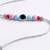 set of 2 purse design evil eye & beads bhaiya bhabhi rakhi with roli chawal