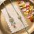set of 2 round artificial beads traditional bhaiya bhabhi rakhi with roli chawal