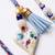 set of 2 evil eye beaded heart shape bhaiya bhabhi rakhi with roli chawal chandan